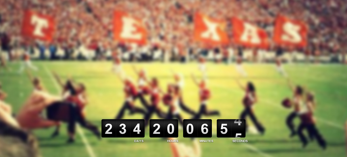 2014 Longhorn Football Countdown